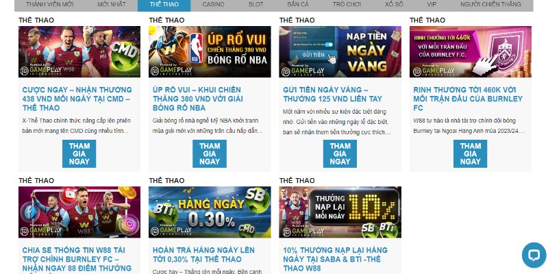 Khuyến mãi tại các màn chơi mang đến trải nghiệm thú vị