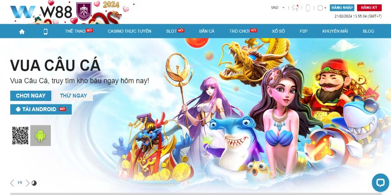 Trò chơi bắn cá đổi thưởng giải trí đơn giản nhanh chiến thắng